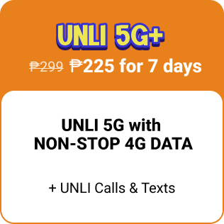 Unli 5G Data 225